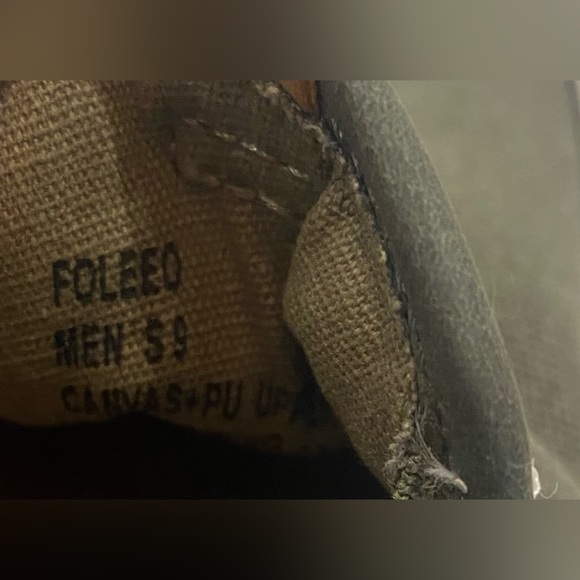 NWOT! Men’s Steve Madden Foleeo Army Green Canvas Loafers. Size 9 - Picture 4 of 10